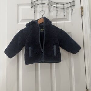 Zara Dark Blue Kids Puffer Jacket